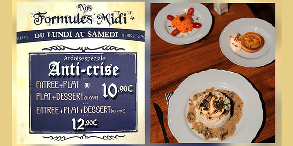 La Table des Secrets Perpignan • menu pas cher Perpignan