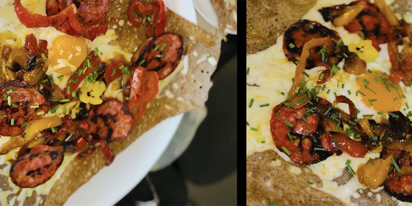 Maison des Crêpes Rivesaltes Perpignan met en avant sa galette du moment 
