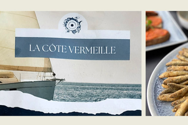 La Côte Vermeille Port Vendres • livraison de votre repas directement sur votre bateau 