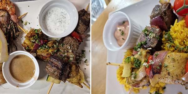 Les brochettes de l'été du restaurant Le Méditerranée à Perpignan 