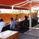 Ola Bodega Perpignan Restaurant présente sa nouvelle terrasse ombragée et confortable en centre-ville au rond-point des Baléares.(® networld-david gontier)
