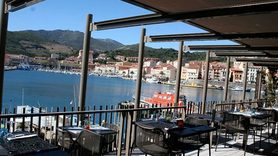 La Côte Vermeille Port Vendres • Restaurant avec vue mer