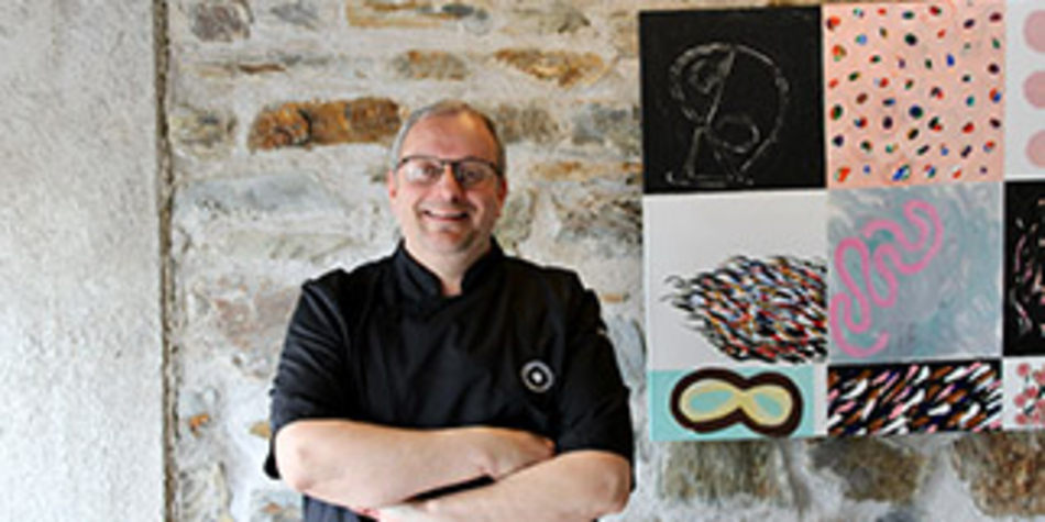 La Côte Vermeille Port Vendres • Emile Noguera chef cuisinier du restaurant ( ® la côte vermeille)