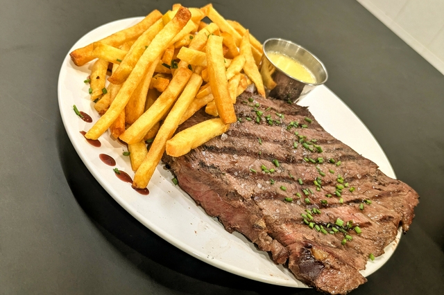 NOIX DE BOEUF FRITES MAISON - RESTAURANT AU VIANDARD PERPIGNAN