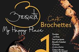 La Broqueta Perpignan • Carte des brochettes La Broqueta Perpignan • Carte des brochettes