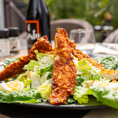 restaurant à salade chez Il gusto Perpignan