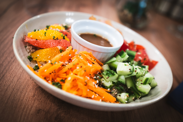 POELEE DE QUINOA - RESTAURANT TERRE MER - LE MEDITERRANEE PERPIGNAN