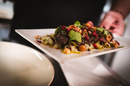 RESTAURANT TERRE MER BRASSERIE LE MEDITERRANEE PERPIGNAN - BEOUF EN TATAKI