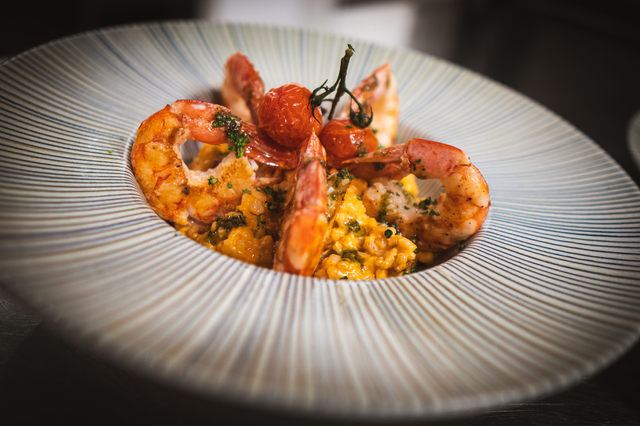 RISOTTO AUX GAMBAS ET CHORIZO