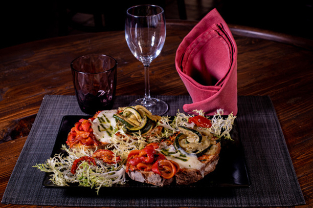 Spaghetteri’aldo Perpignan • Restaurant italien Perpignan • ici una bruschetta italienne